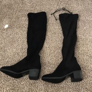Black Over the Knee Boots